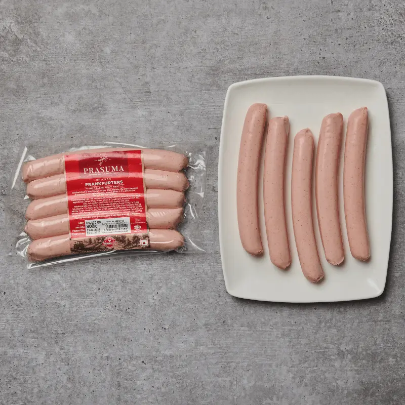 Chicken Frankfurter Sausage Online Meatigo Doorstep Delivery